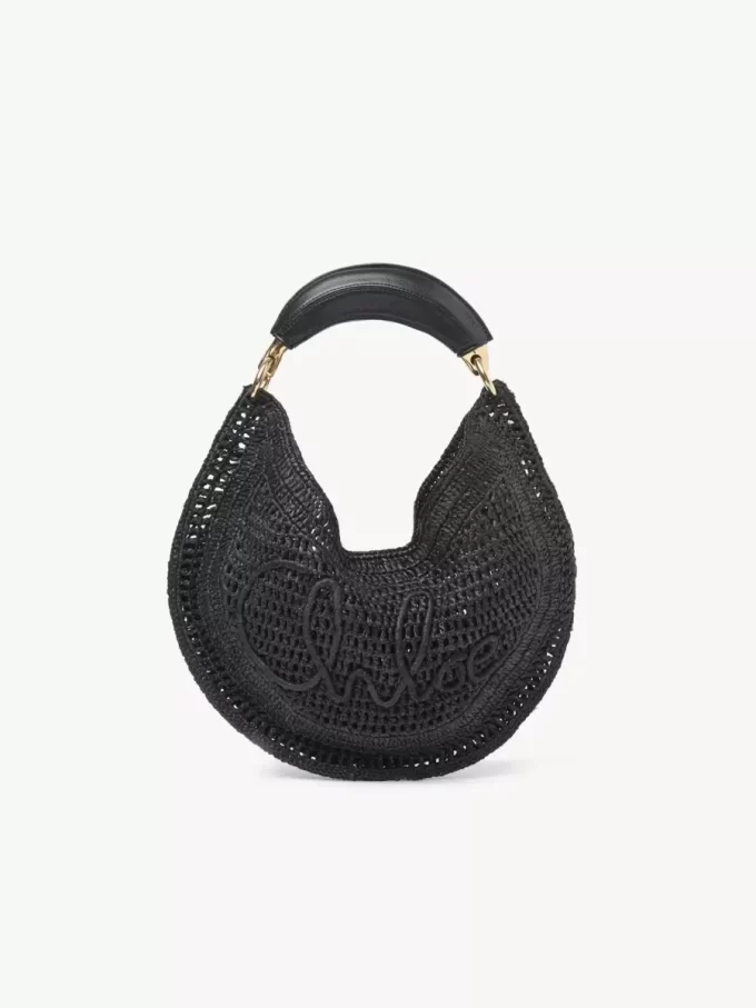 Borsa hobo Summer Banana in rafia Borsa hobo Summer Banana in rafia