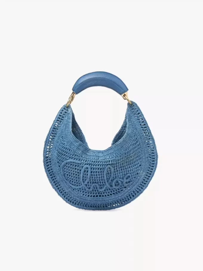 Borsa hobo Summer Banana in rafia Borsa hobo Summer Banana in rafia