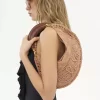 Borsa hobo Summer Banana in rafia Borsa hobo Summer Banana in rafia