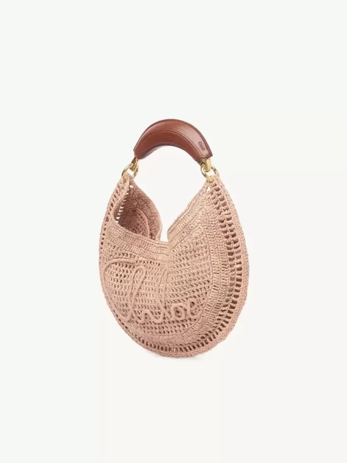 Borsa hobo Summer Banana in rafia Borsa hobo Summer Banana in rafia