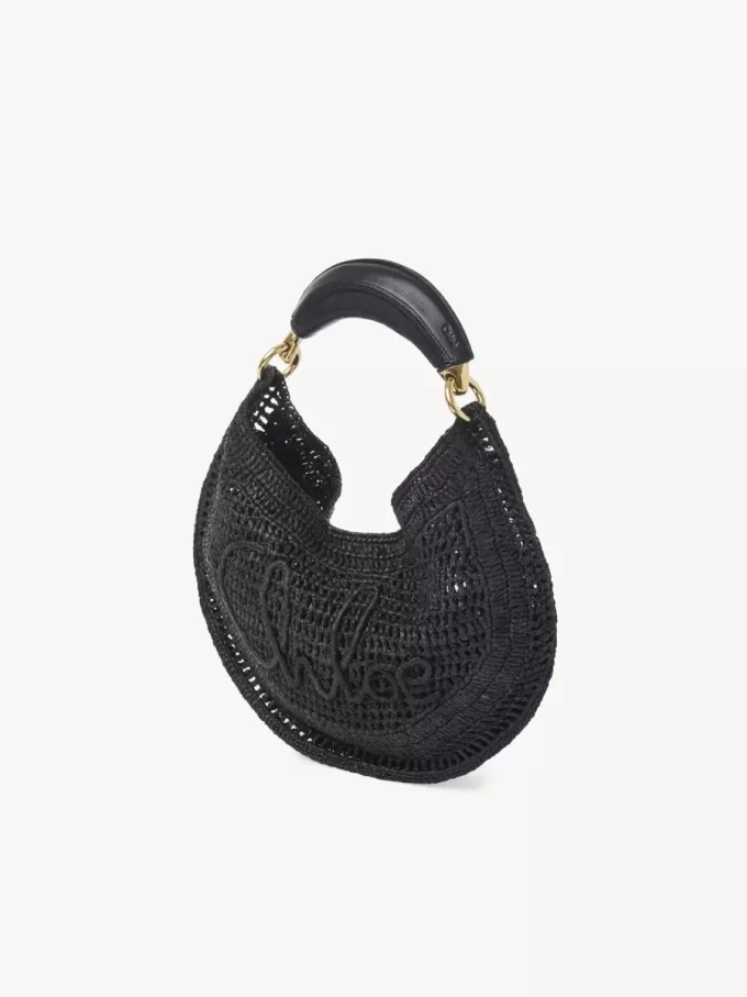Borsa hobo Summer Banana in rafia Borsa hobo Summer Banana in rafia