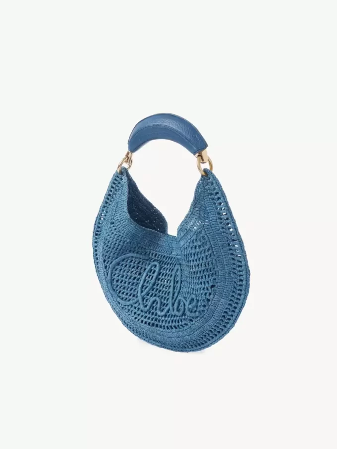 Borsa hobo Summer Banana in rafia Borsa hobo Summer Banana in rafia