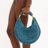 Borsa hobo Summer Banana in rafia Borsa hobo Summer Banana in rafia