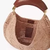 Borsa hobo Summer Banana in rafia Borsa hobo Summer Banana in rafia