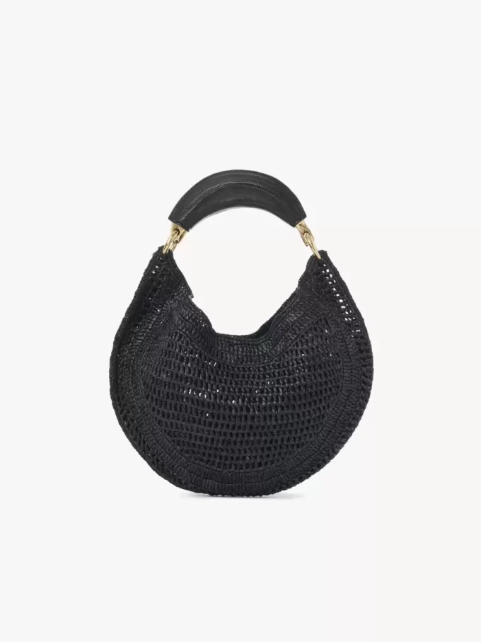 Borsa hobo Summer Banana in rafia Borsa hobo Summer Banana in rafia