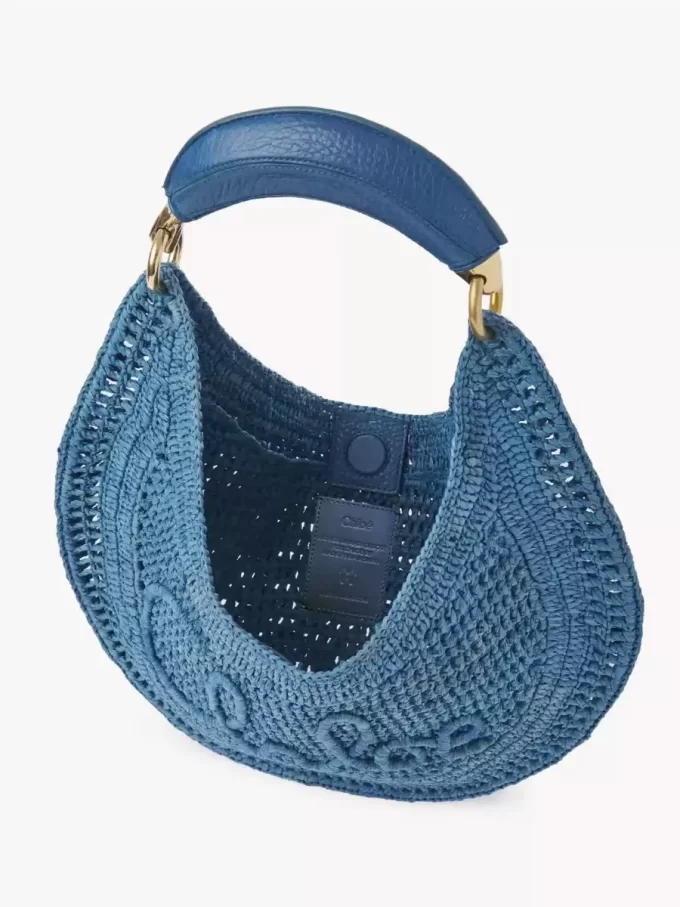 Borsa hobo Summer Banana in rafia Borsa hobo Summer Banana in rafia