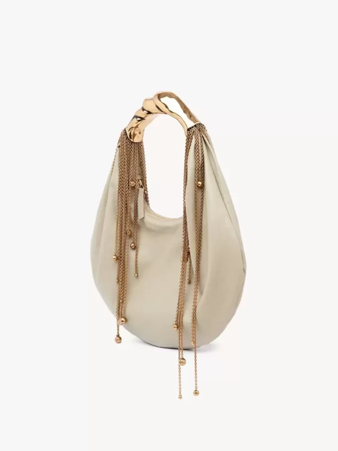 Borsa hobo Twisted Shell in pelle lucida Borsa hobo Twisted Shell in pelle lucida