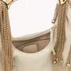 Borsa hobo Twisted Shell in pelle lucida Borsa hobo Twisted Shell in pelle lucida