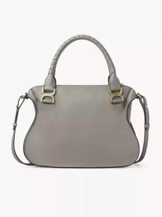 Borsa Marcie in pelle granata