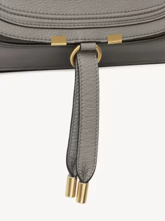 Borsa Marcie in pelle granata