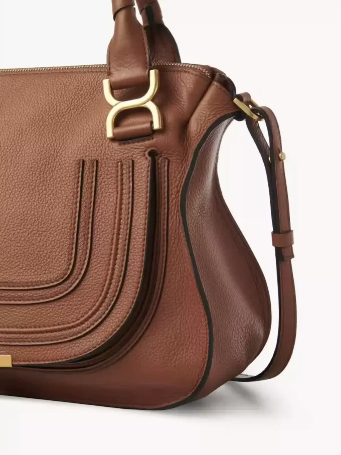Borsa Marcie in pelle granata Borsa Marcie in pelle granata