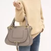 Borsa Marcie in pelle granata Borsa Marcie in pelle granata