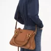 Borsa Marcie in pelle granata Borsa Marcie in pelle granata
