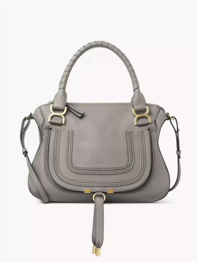 Borsa Marcie in pelle granata Borsa Marcie in pelle granata