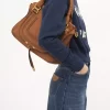 Borsa Marcie in pelle granata Borsa Marcie in pelle granata