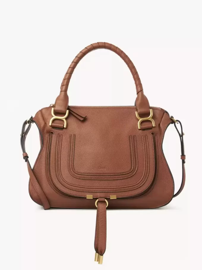 Borsa Marcie in pelle granata Borsa Marcie in pelle granata