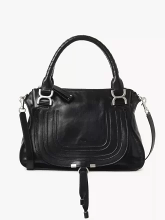Borsa Marcie in pelle lucida