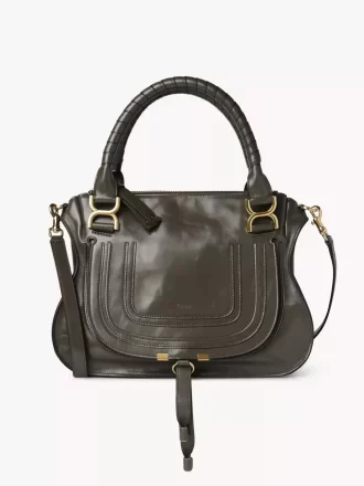 Borsa Marcie in pelle lucida