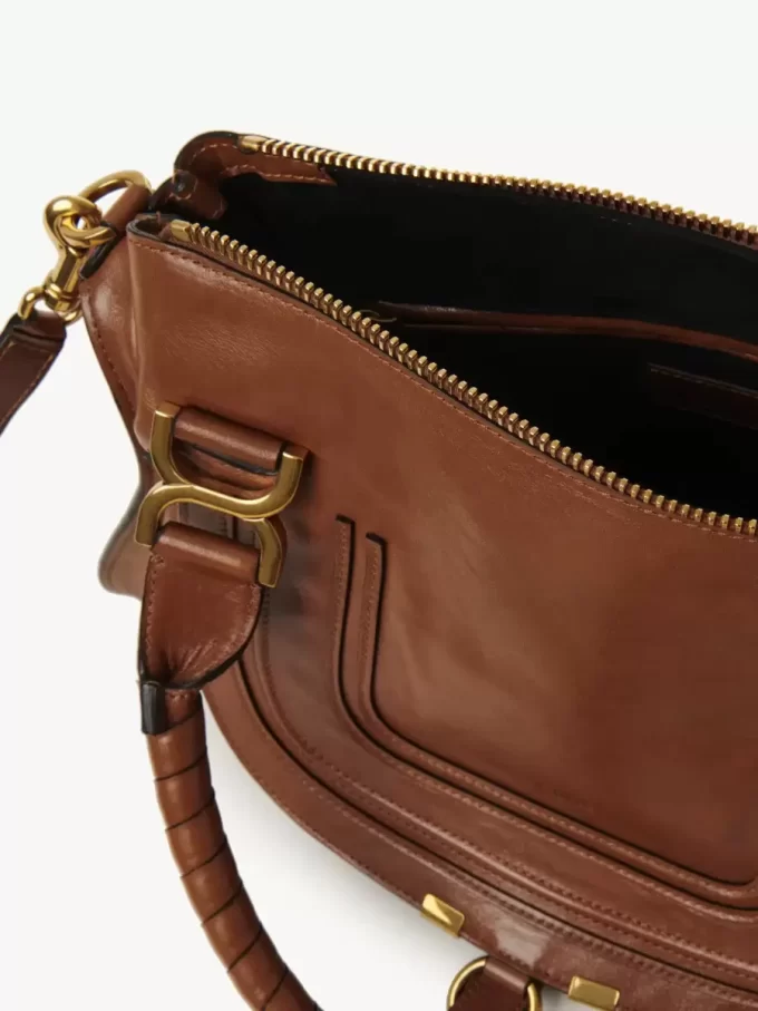 Borsa Marcie in pelle lucida Borsa Marcie in pelle lucida
