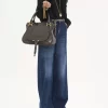 Borsa Marcie in pelle lucida Borsa Marcie in pelle lucida