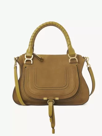 Borsa Marcie in pelle scamosciata