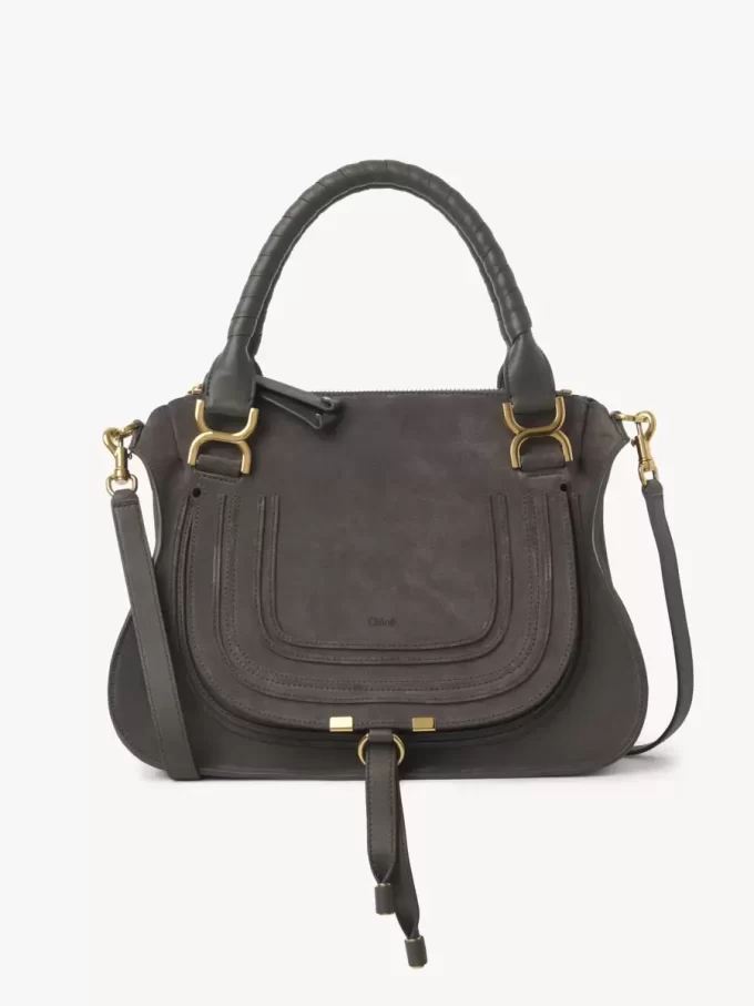 Borsa Marcie in pelle scamosciata Borsa Marcie in pelle scamosciata