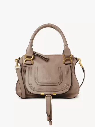 Borsa Marcie piccola in pelle lucida