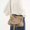 Borsa Marcie piccola in pelle lucida Borsa Marcie piccola in pelle lucida