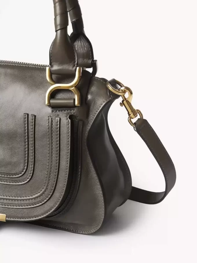 Borsa Marcie piccola in pelle lucida Borsa Marcie piccola in pelle lucida