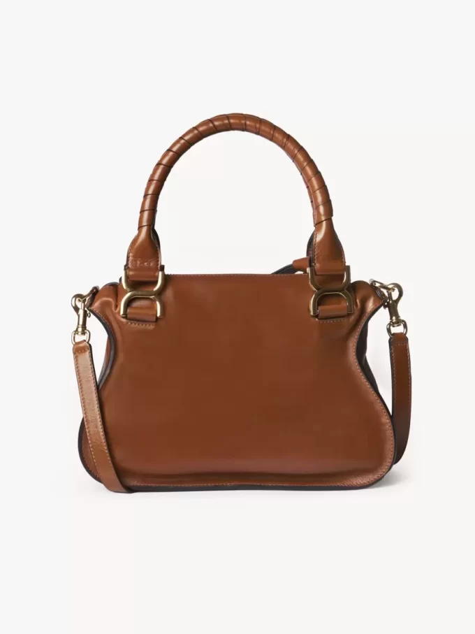 Borsa Marcie piccola in pelle lucida Borsa Marcie piccola in pelle lucida