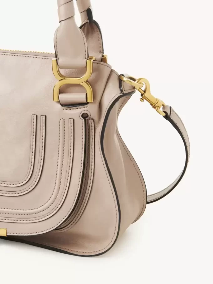 Borsa Marcie piccola in pelle lucida Borsa Marcie piccola in pelle lucida