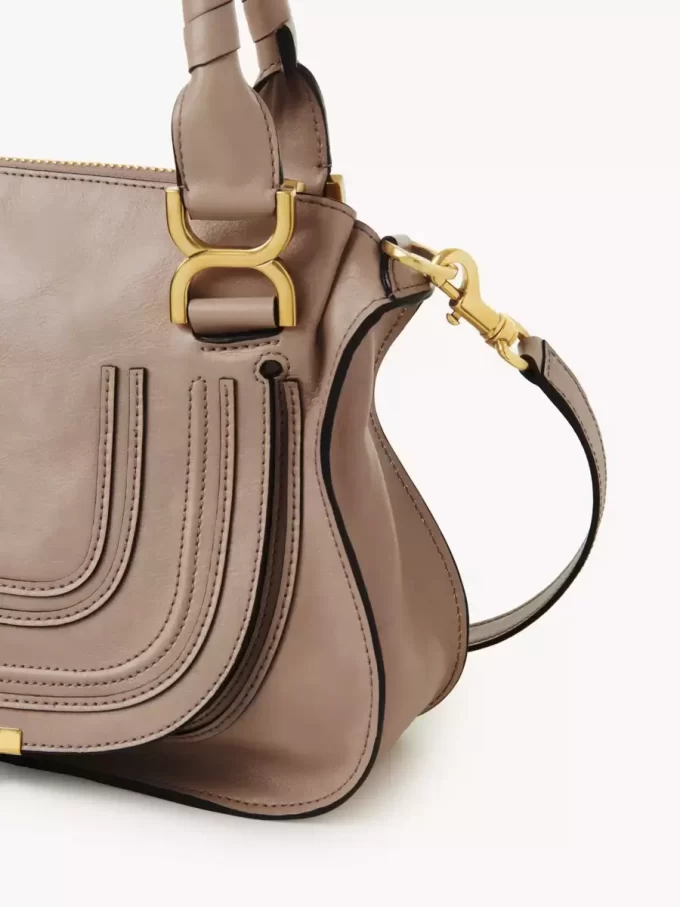 Borsa Marcie piccola in pelle lucida Borsa Marcie piccola in pelle lucida