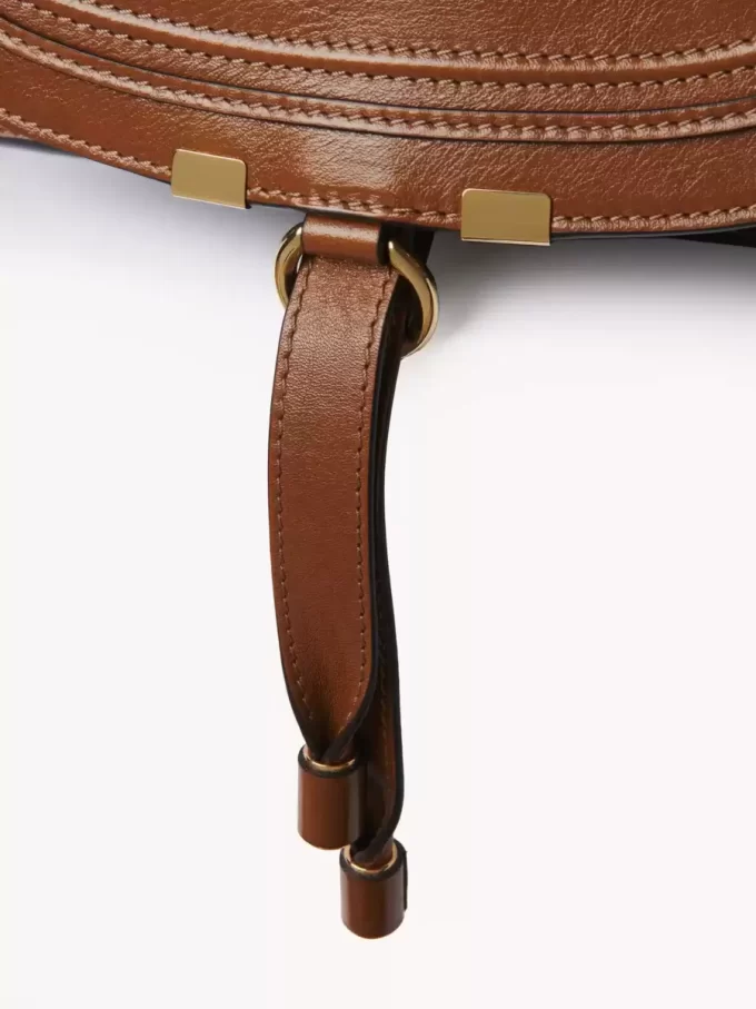 Borsa Marcie piccola in pelle lucida Borsa Marcie piccola in pelle lucida