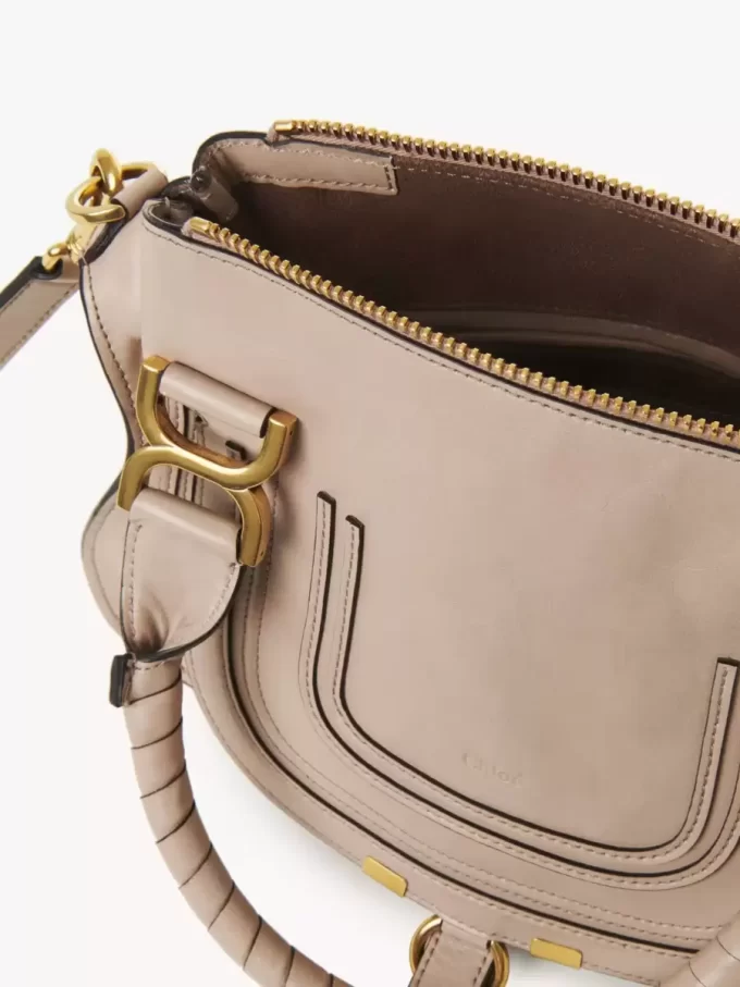 Borsa Marcie piccola in pelle lucida Borsa Marcie piccola in pelle lucida