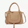 Borsa Marcie piccola in pelle martellata