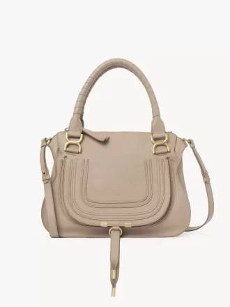 Borsa Marcie piccola in pelle martellata