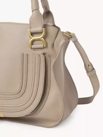 Borsa Marcie piccola in pelle martellata