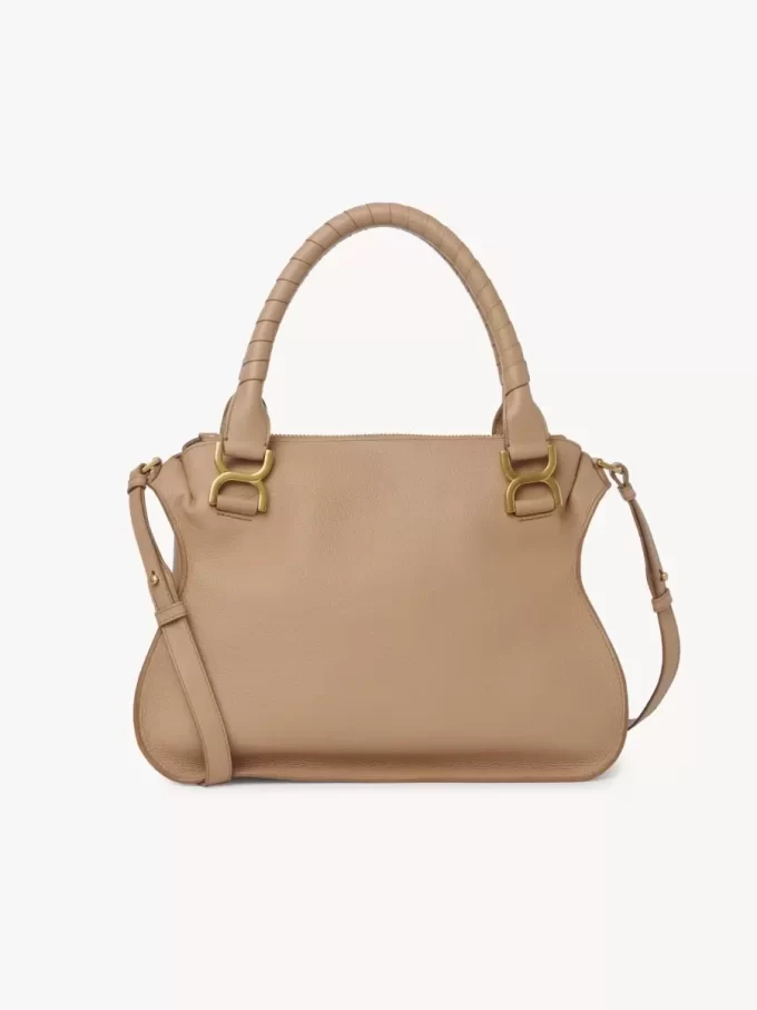 Borsa Marcie piccola in pelle martellata