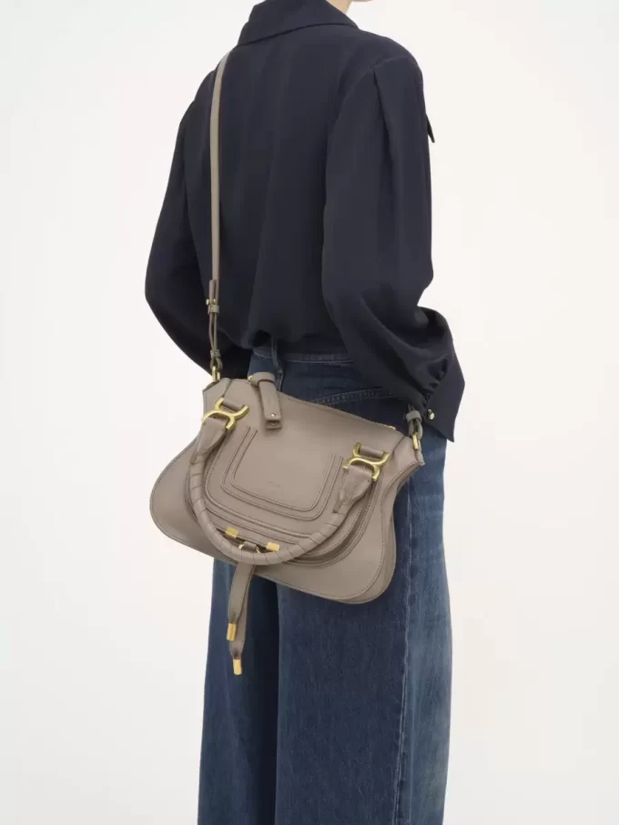 Borsa Marcie piccola in pelle martellata Borsa Marcie piccola in pelle martellata