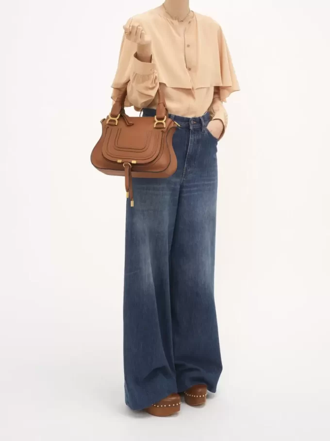 Borsa Marcie piccola in pelle martellata Borsa Marcie piccola in pelle martellata