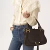 Borsa Marcie piccola in pelle scamosciata Borsa Marcie piccola in pelle scamosciata