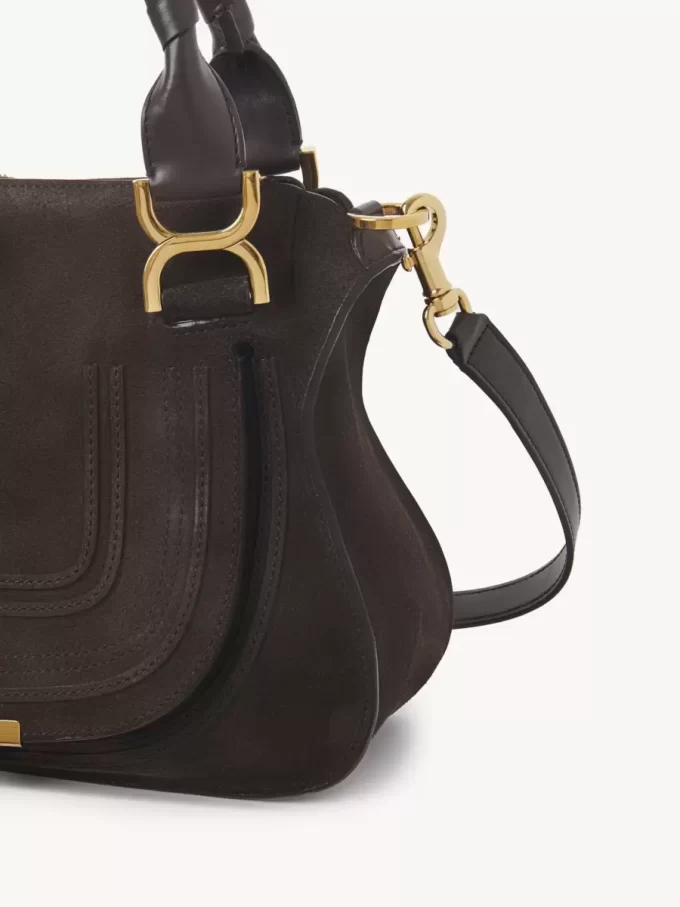 Borsa Marcie piccola in pelle scamosciata Borsa Marcie piccola in pelle scamosciata
