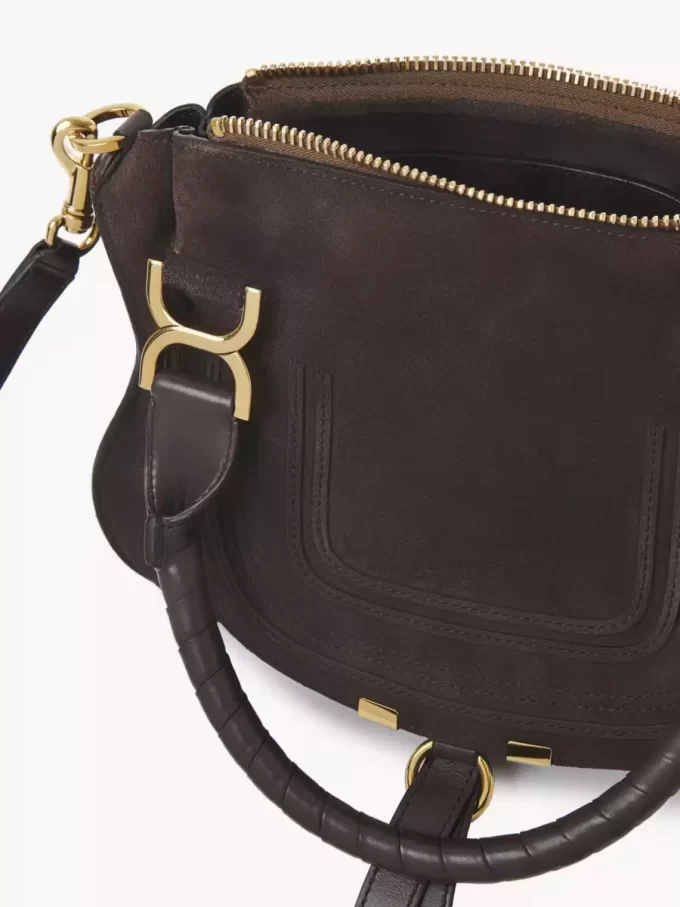 Borsa Marcie piccola in pelle scamosciata Borsa Marcie piccola in pelle scamosciata