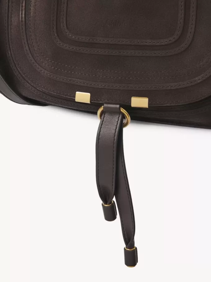 Borsa Marcie piccola in pelle scamosciata Borsa Marcie piccola in pelle scamosciata