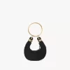 Borsa Mini Bracelet Hobo in pelle scamosciata