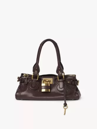 Borsa Paddington in pelle martellata