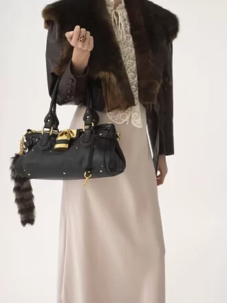 Borsa Paddington in pelle martellata Borsa Paddington in pelle martellata