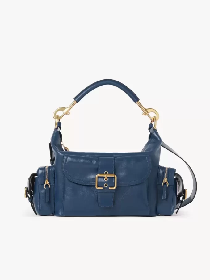 Borsa per macchina fotografica in pelle lucida Borsa per macchina fotografica in pelle lucida