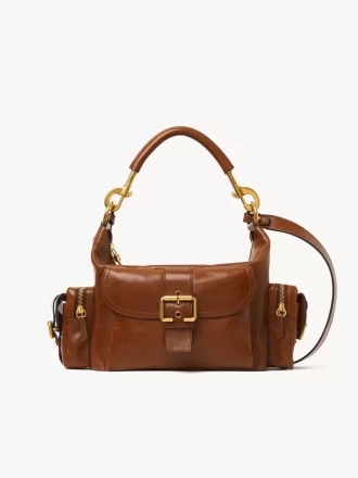 Borsa per macchina fotografica in pelle lucida Borsa per macchina fotografica in pelle lucida