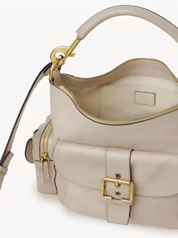 Borsa per macchina fotografica in pelle lucida Borsa per macchina fotografica in pelle lucida
